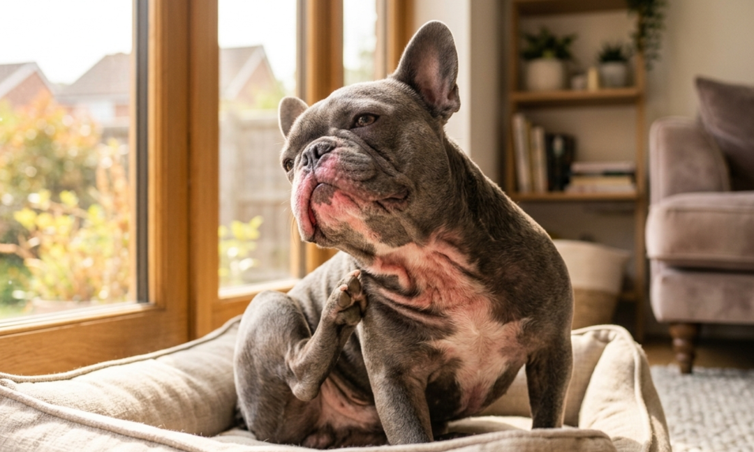 Heat Rash or Allergies? Common Skin Problems in French Bulldogs Explained