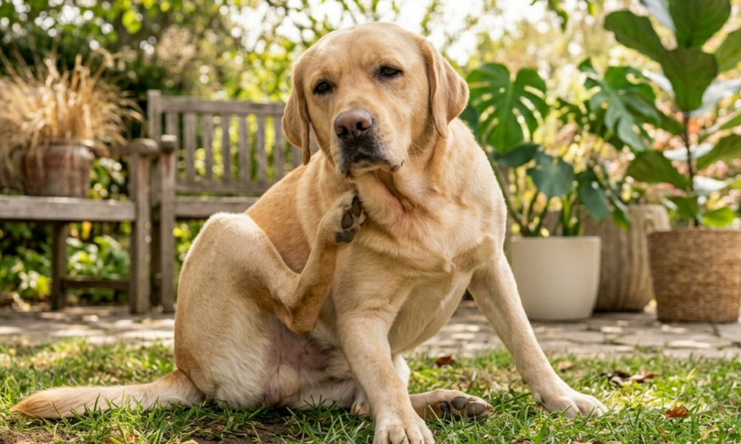 Common Skin Conditions in Labradors: Dry Skin, Hot Spots and Itching